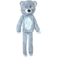 Multipet Aromadog Calming Dog Toy Fleece Flat Body Bear, Blue, One Size Fits All