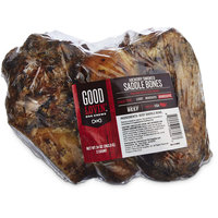 Good Lovin' Hickory Smoked Saddle Bone Dog Chews, Pack of 2