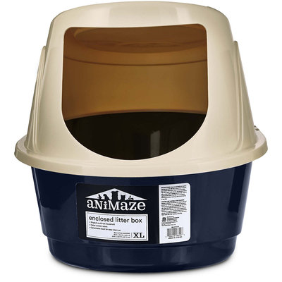 Animaze Enclosed Cat Litter Box, X-Large