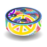 MightySkins Protective Vinyl Skin Decal for Amazon Echo Dot (2nd Generation) wrap cover sticker skins Peaceful Explosion