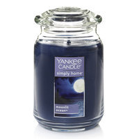 Yankee Candle simply home Moonlit Ocean Large Jar Candle, Dark Blue