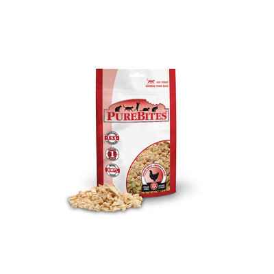 PureBites Chicken Breast Super Value Size Freeze Dried Cat Treats, 2.3 oz.