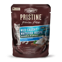 Castor & Pollux Pristine Grain Free Wild-Caught Whitefish Recipe Wet Cat Food, 3 oz, Case of 24 pouches