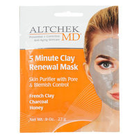 Altchek MD 5-Minute Clay Renewal Mask, Multicolor