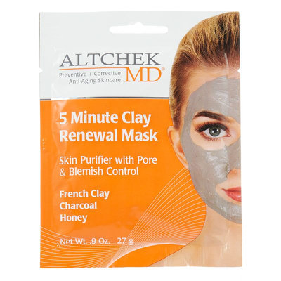 Altchek MD 5-Minute Clay Renewal Mask, Multicolor