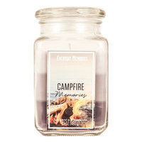 Campfire Memories 17-oz. Candle Jar, Grey