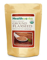 Healthworks Flaxseed Cold-Milled Ground Raw Organic, 2 lb (32 oz)