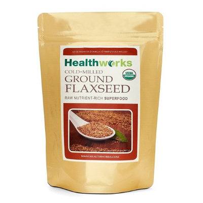 Healthworks Flaxseed Cold-Milled Ground Raw Organic, 2 lb (32 oz)