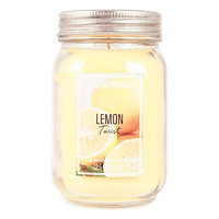 Lemon Twist 12.5-oz. Mason Jar Candle, Yellow