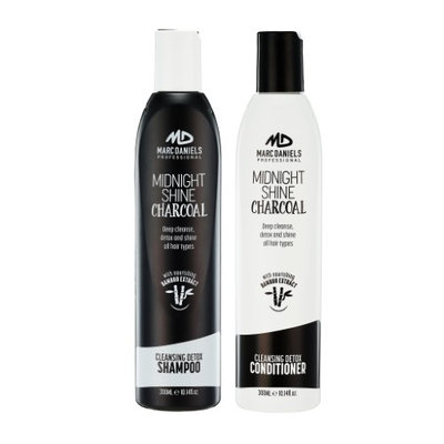Marc Daniels Charcoal Clarifying & Detoxifying, Cleansing Shampoo and Conditioner Set