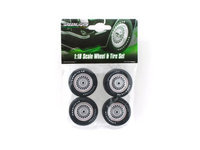 Greenlight 12883 Ford Mustang II King Cobra Wheels & Tires Set for 1-18 Scale Models
