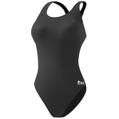 RISE Solid MB Back w/Shelf Bra - black, 38