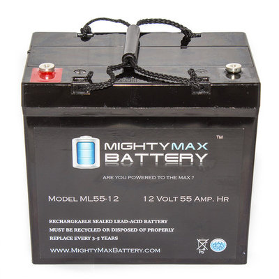 12V 55AH Internal Thread Battery for Jet 2, Jet 2HD, Jet 12, PHC 5