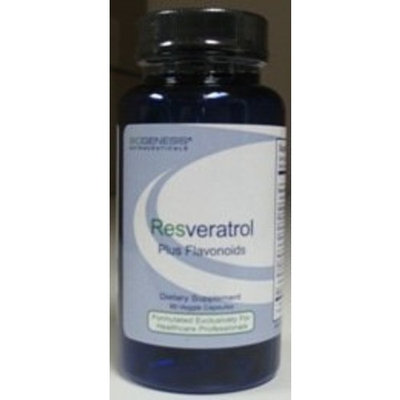 BioGenesis Resveratrol Plus Flavonoids Veg Capsules, 90 Count