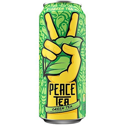Peace Tea, Green Tea, 23 Ounce (Pack of 12)