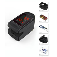 Concord Basics Finger Pulse Oximeter Black