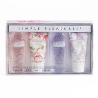Simple Pleasures 4-pc. Shower Gel & Hand Cream Set, Ovrfl Oth