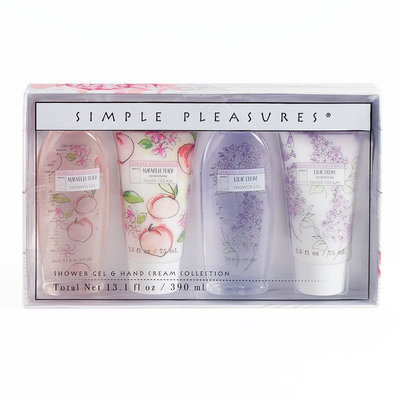 Simple Pleasures 4-pc. Shower Gel & Hand Cream Set, Ovrfl Oth
