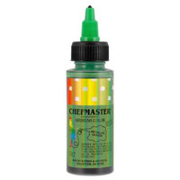Chefmaster 2-Ounce Metallic Green Airbrush Cake Decorating Food Color