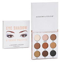 Academy of Colour 9 Shade Eyeshadow Palette, Multicolor