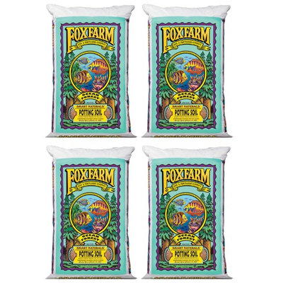 (4) FoxFarm FX14000 Ocean Forest Organic Potting Soil Bags 6.3-6.8 pH / 6 Cu Ft