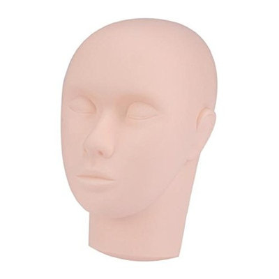 Practice Makeup Skin,Vovotrade Pro Training Mannequin Flat Head Practice Make Up Eye Lashes Eyelash Extensions