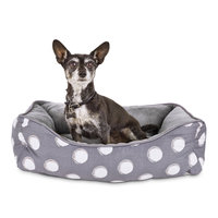 Jubilee Swirling Polka Dot Nester Dog Bed