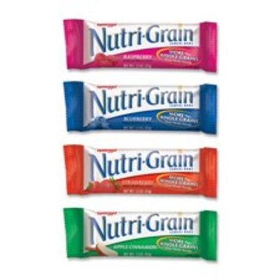 Keebler Products - Nutrigrain Cereal Bars, Low Fat, 1.3 oz., 16/BX, Blueberry - Sold as 1 BX - Nutri-Grain Cereal Bars offer a soft golden baked crust of wheat and...