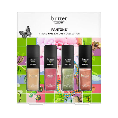 butter London & PANTONE Renew Petite Nail Lacquer Set, Multicolor
