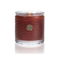 Pumpkin Spice Textured Glass Candle