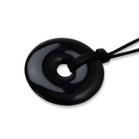 Teething Bling Doughnut Shaped Teething Pendant by Smart Mom Jewelry