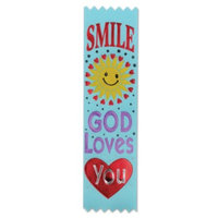 Pack of 30 Religious Sunday School Smile God Loves You