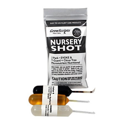 Growscripts 3-Product Nursery Shot for One Mix-and-Spray Solution of Feed and Protect