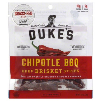Thanasi Foods Duke's Chipotle BBQ Beef Brisket Strips 2.5 oz