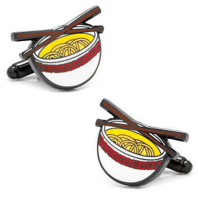 Cufflinks Inc. Cufflinks, Inc. Noodle Bowl Emoji Cufflinks