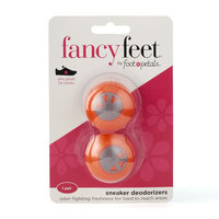 Fancy Feet by Foot Petals 2-pk. Sneaker Deodorizers, Orange