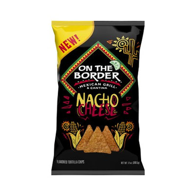 Truco Enterprises On The Border Nacho Cheese Chips 13oz