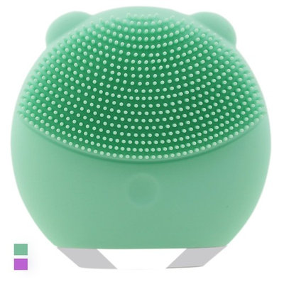 SEXBAY Silicone Sonic Facial Cleansing Brush For Men Women Rechargeable Waterproof Powerful Vibration Electric Face Brushes Massager For Cleansing And Exfoliating