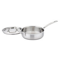 Cuisinart MultiClad 3.5 Qt. Saute Pan w/Helper & Cover