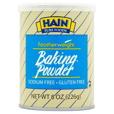 Hain Pure Foods Featherweight Baking Powder, 8 oz, 12 pack