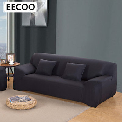 Sofa Couch Cover Easy Fit Stretch Covers Elastic Fabric Settee Protector Slipcover Washable Solid