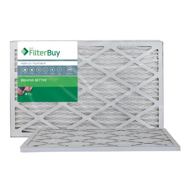 AFB Platinum MERV 13 17x22x1 Pleated AC Furnace Air Filter. Filters. 100% produced in the USA. (Pack of 2)