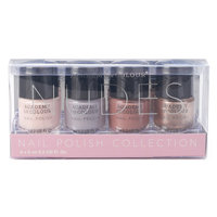 Academy of Colour Nudes 4-pc. Nail Polish Set, Beig/Green (Beig/Khaki)