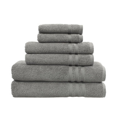 Linum Home Authentic Hotel and Spa Omni Turkish Cotton 6-piece Terry Bath Towel Set