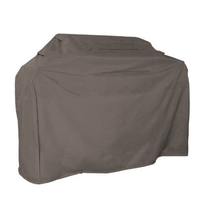 KHOMO GEAR - TITAN Series - Waterproof Heavy Duty BBQ Grill Cover - Grey Large 64 x 24 x 48 - Differ