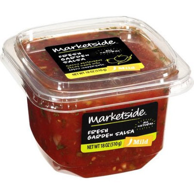 Manufactured For Marketside, A Division Of Walmart Stores, Inc. Marketside Fresh Garden Mild Salsa, 18 oz