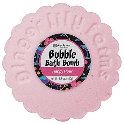 Ginger Lily Farm's Botanicals Happy Hour Bubble Bath Bomb, 5.3 Ounce