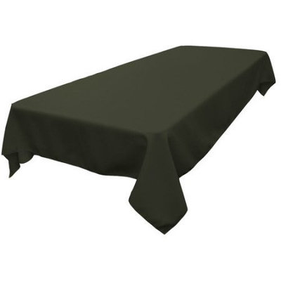 LA Linen TCpop60x84-PinkLghtP37 Polyester Poplin Rectangular Tablecloth, Pink Light - 60 x 84 in.