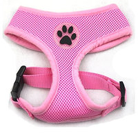 BINGPET BB5001 Soft Mesh Dog Harness Pet Walking Vest Puppy Padded Harnesses Adjustable