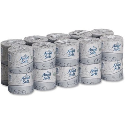 Angel Soft PS Bath Tissue Roll, White, 20 / Carton (Quantity)
